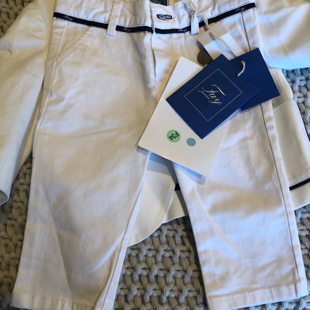 Fay junior baby dress pants size 3 month